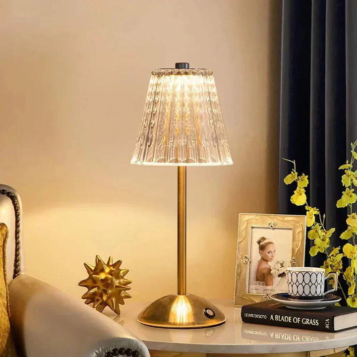 Lampa Stołowa AuraGlow - Ładowalna Lampa LED z Funkcją Przyciemniania