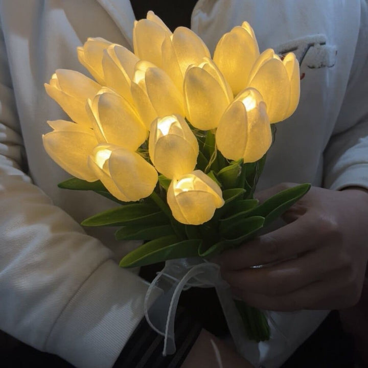 Tulipany LED Nocna Lampa Banquet