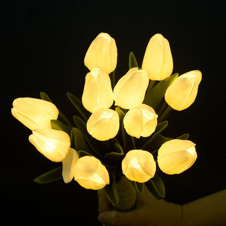 Tulipany LED Nocna Lampa Banquet
