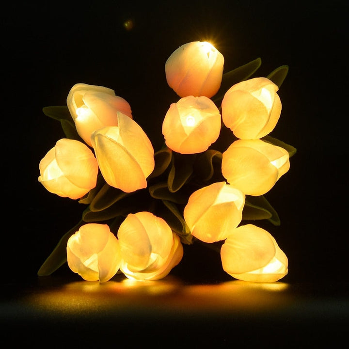 Tulipany LED Nocna Lampa Banquet