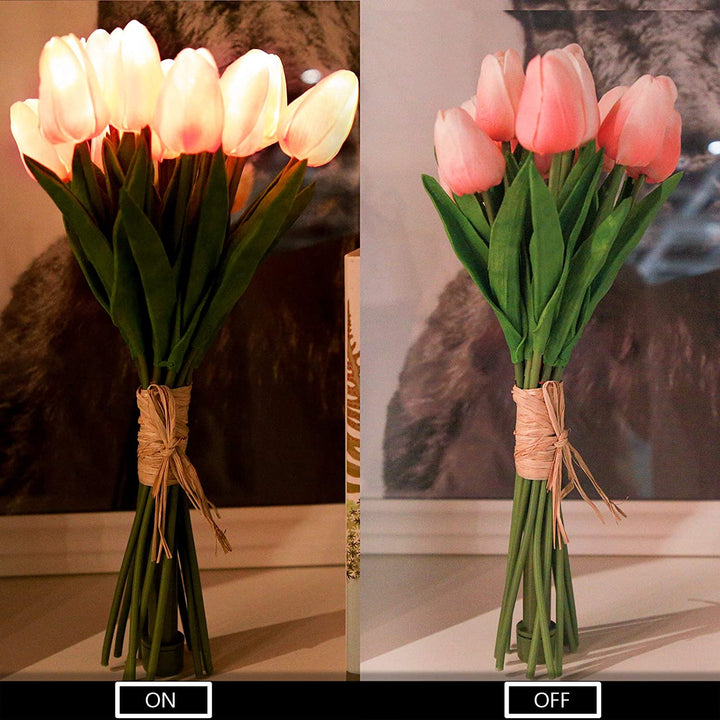 Tulipany LED Nocna Lampa Banquet