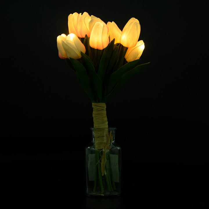 Tulipany LED Nocna Lampa Banquet
