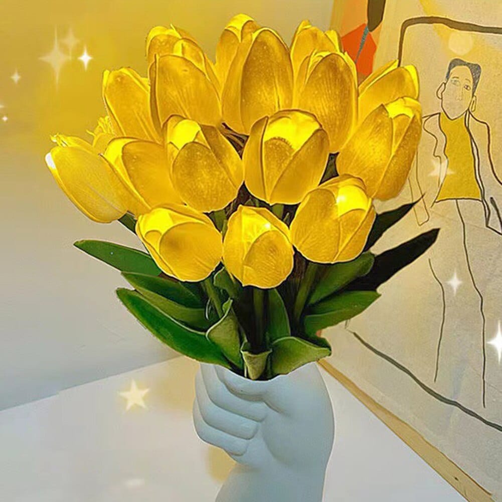 Tulipany LED Nocna Lampa Banquet