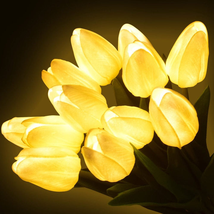 Tulipany LED Nocna Lampa Banquet