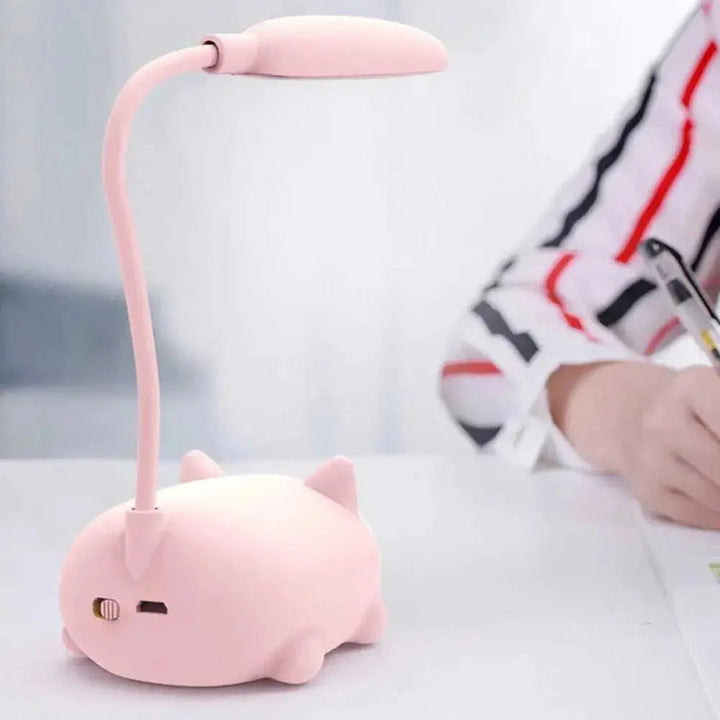 Lampa USB Kot – Mini LED Nocna Lampa z Delikatnym Światłem