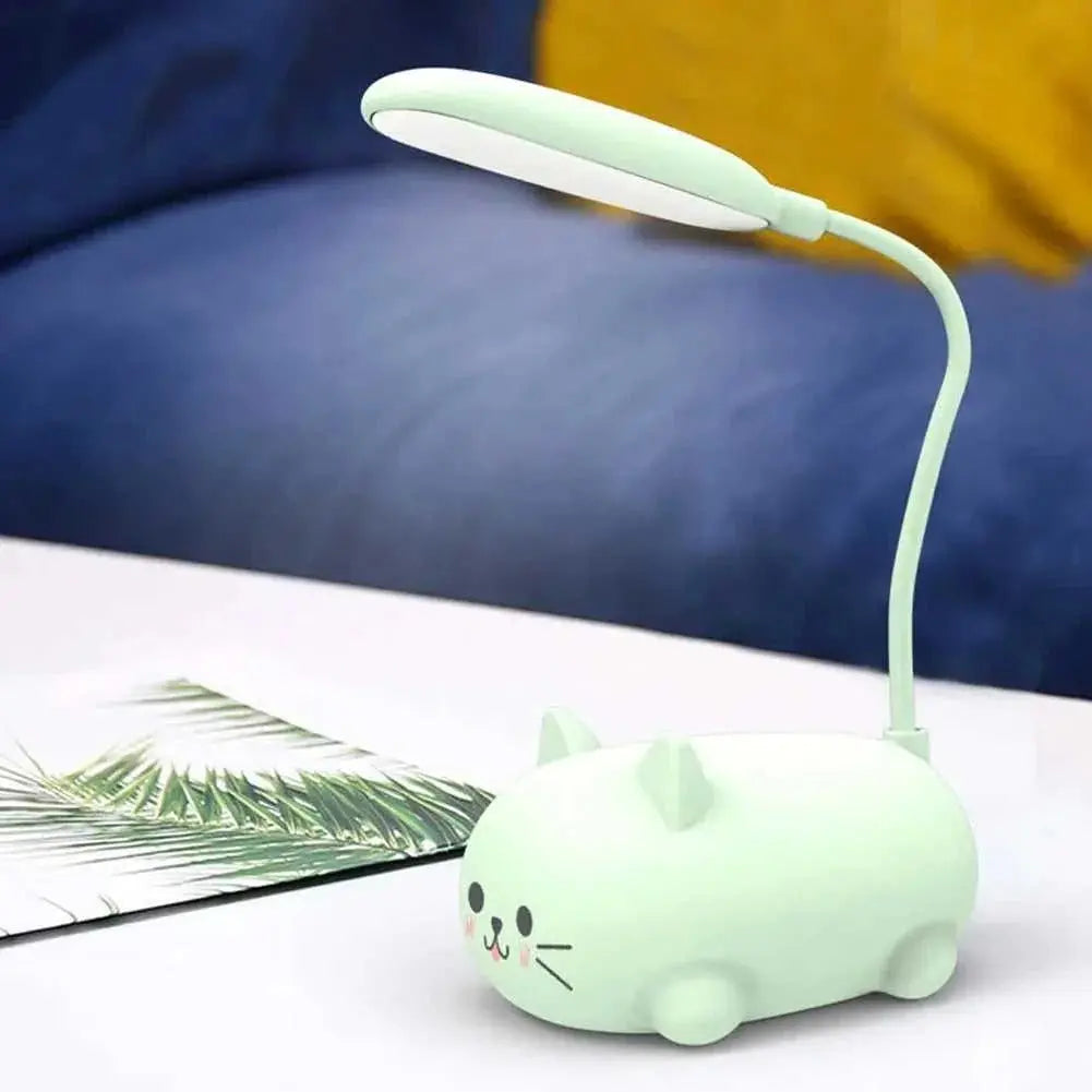 Lampa USB Kot – Mini LED Nocna Lampa z Delikatnym Światłem