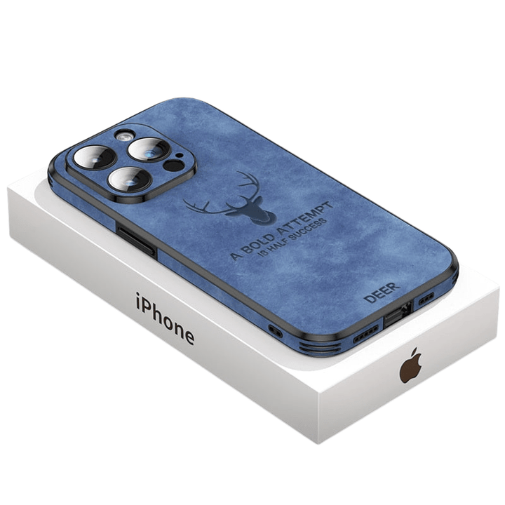 Skórzana Etui na iPhone z Ochroną przed Uderzeniami i Eleganckim Designem