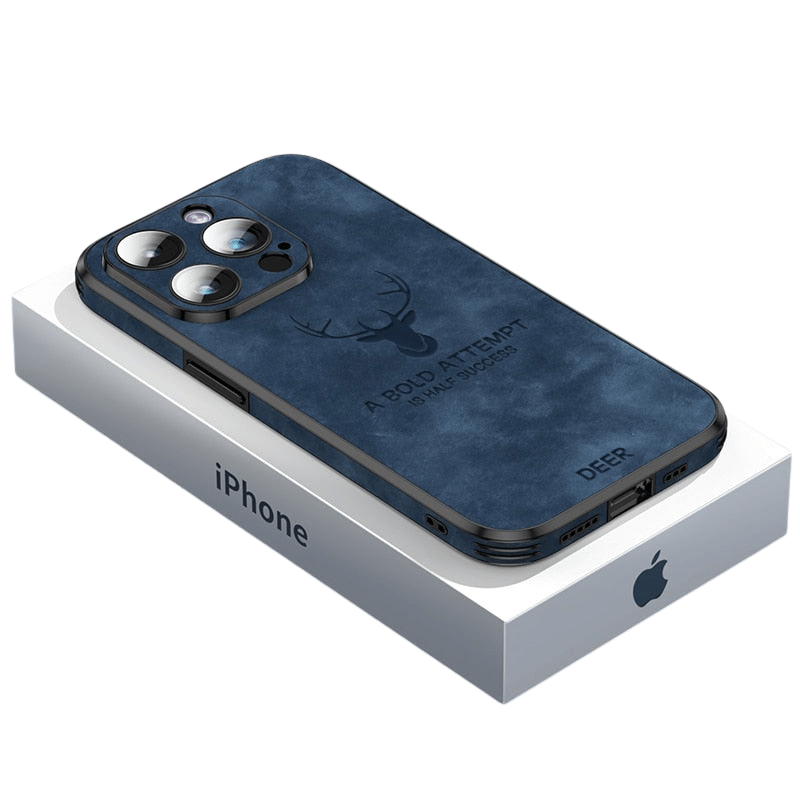 Skórzana Etui na iPhone z Ochroną przed Uderzeniami i Eleganckim Designem
