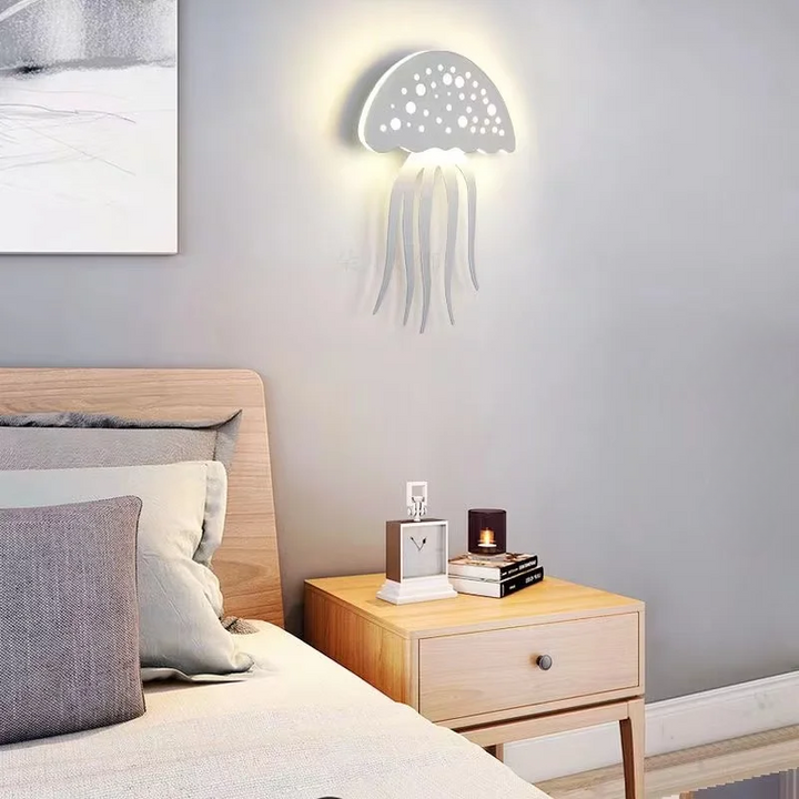 QualleGlow | Ekskluzywna lampa ścienna LED w kształcie meduzy