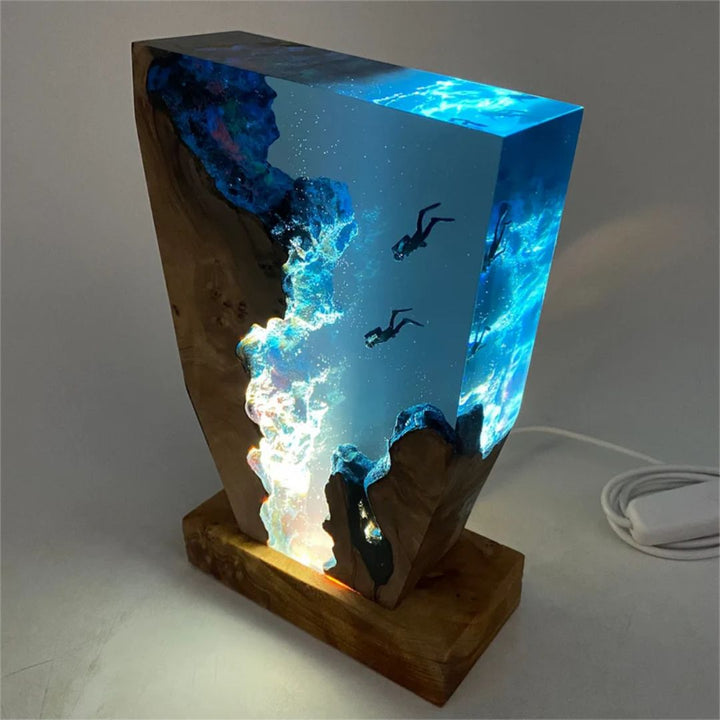 SeabedResin Light | Zanurz się w oceanicznej elegancji