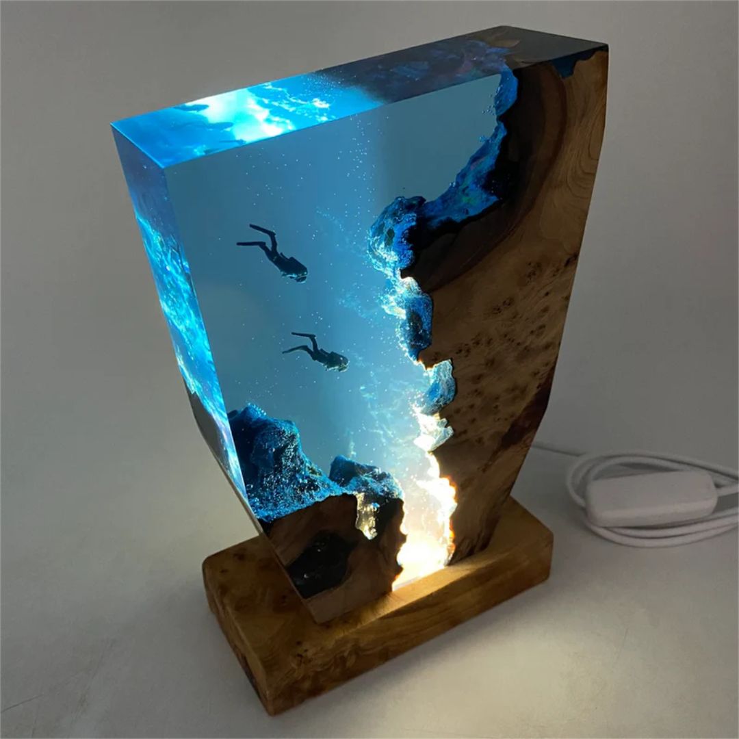 SeabedResin Light | Zanurz się w oceanicznej elegancji