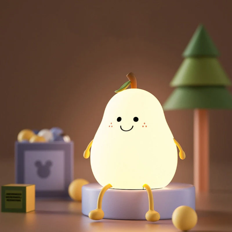 Radosna Lampa Nocna dla Dzieci - HappyPear |