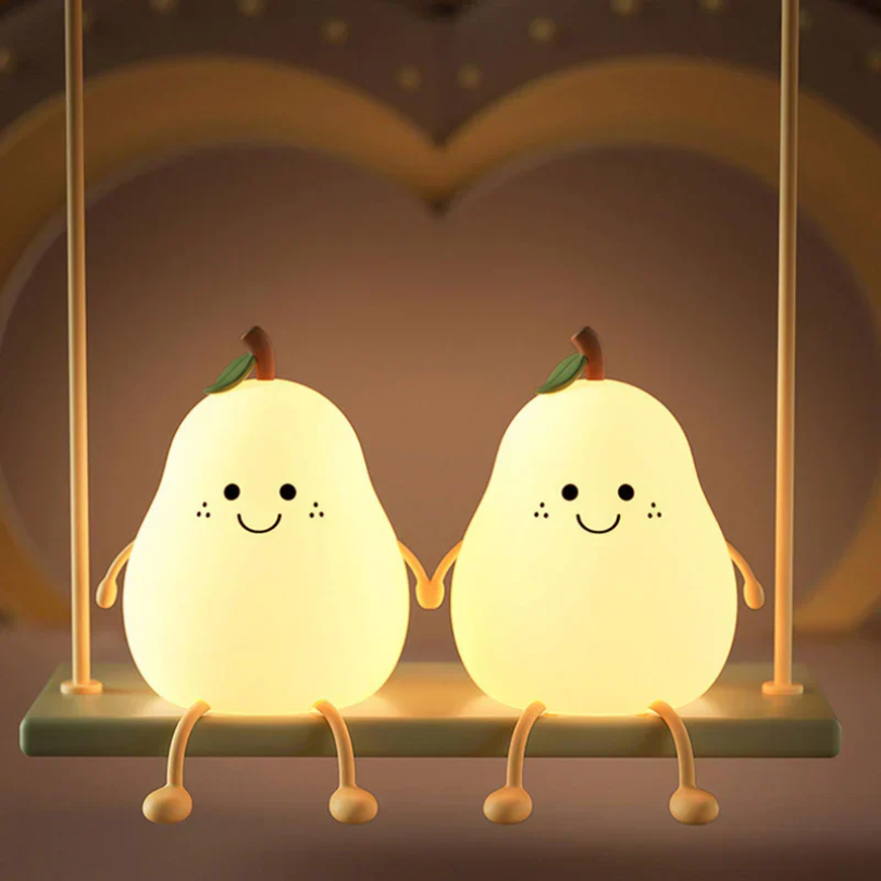 Radosna Lampa Nocna dla Dzieci - HappyPear |