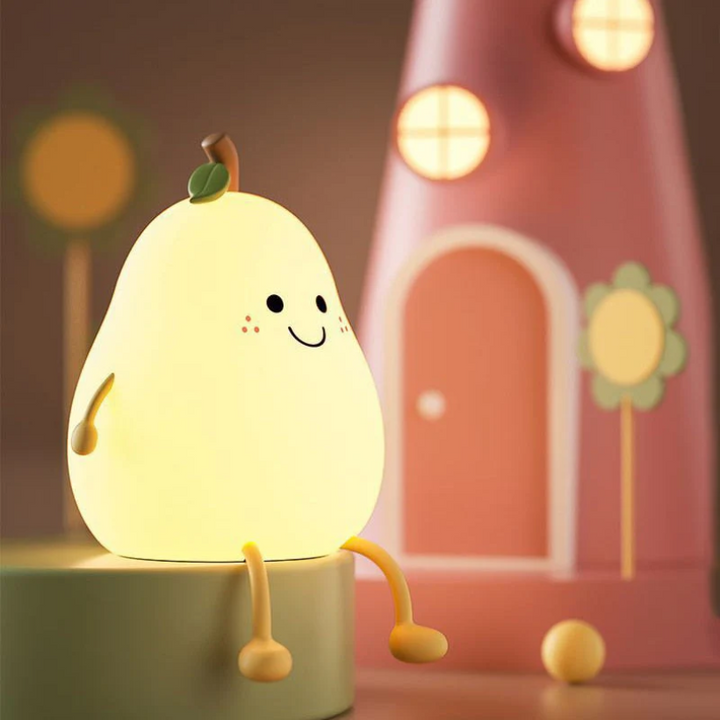Radosna Lampa Nocna dla Dzieci - HappyPear |