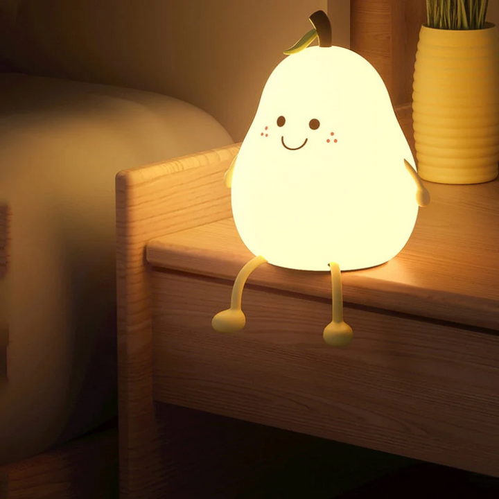 Radosna Lampa Nocna dla Dzieci - HappyPear |