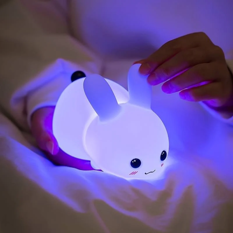 Uspokajająca Lampa Nocna dla Dzieci - SnuggleBunny |