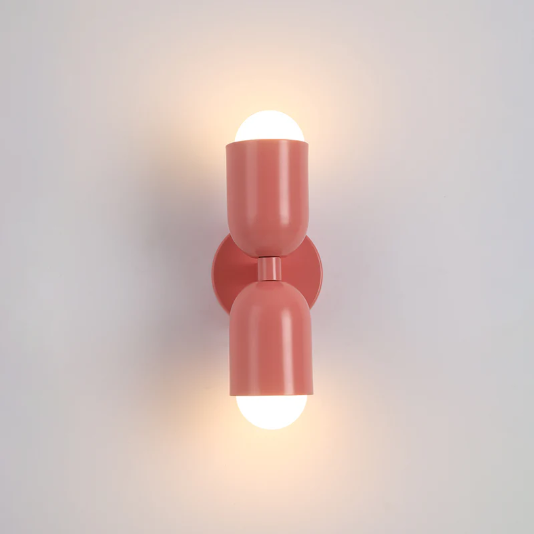 Design Podwójna Lampa LED Ścienna - colourwave