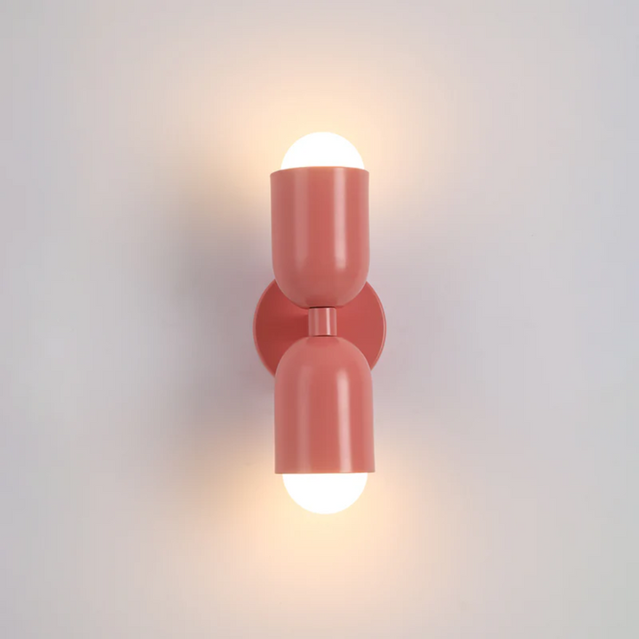 Design Podwójna Lampa LED Ścienna - colourwave