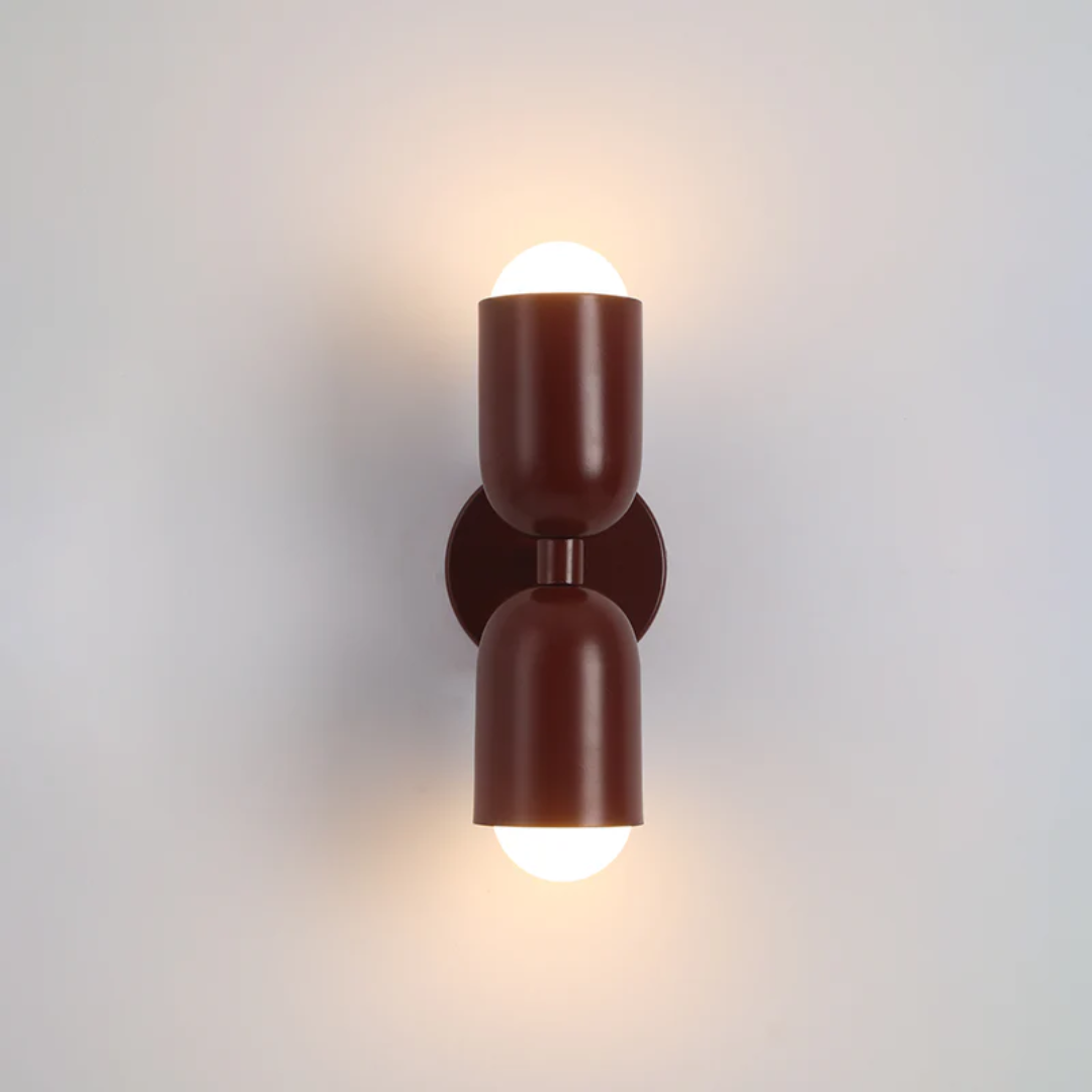 Design Podwójna Lampa LED Ścienna - colourwave