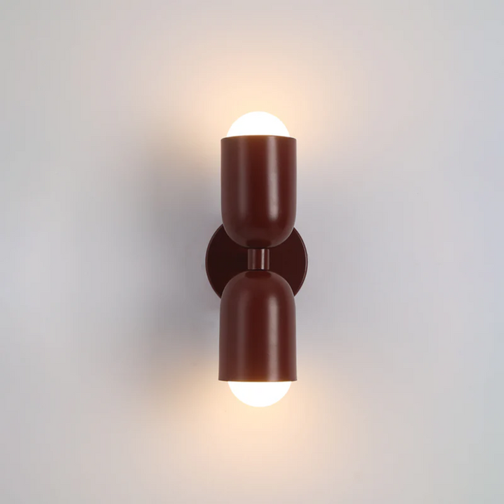 Design Podwójna Lampa LED Ścienna - colourwave