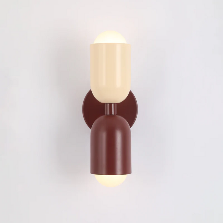 Design Podwójna Lampa LED Ścienna - colourwave