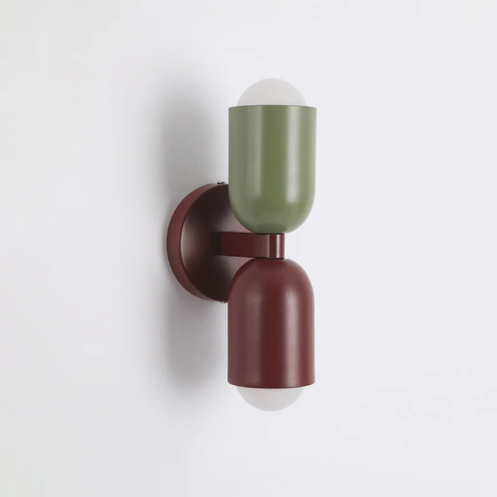 Design Podwójna Lampa LED Ścienna - colourwave