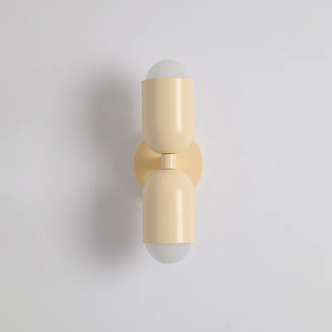 Design Podwójna Lampa LED Ścienna - colourwave