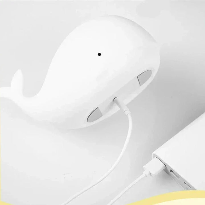 WhaleGlow – Dziecięca lampka nocna w kształcie wieloryba