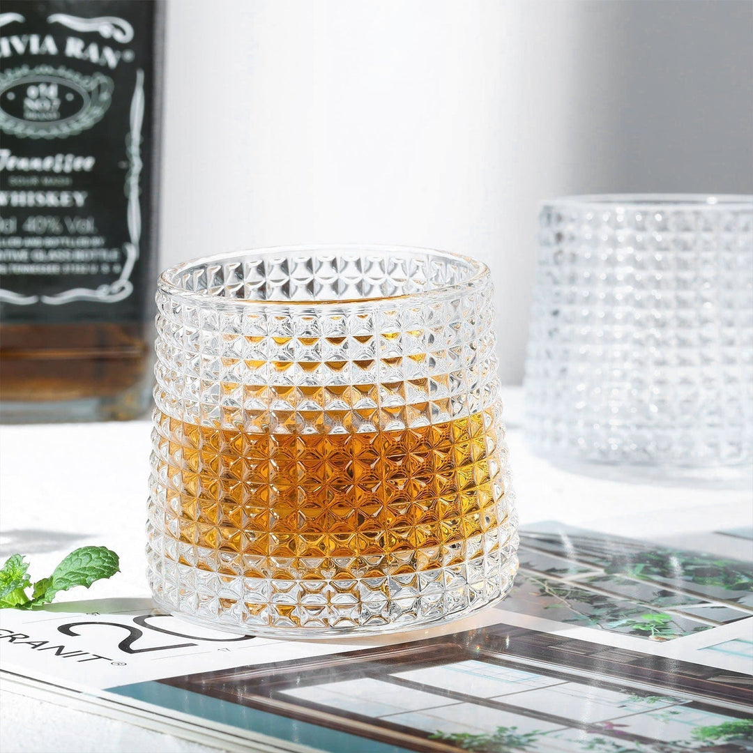Zestaw Rotacyjnych Szklanek do Whisky