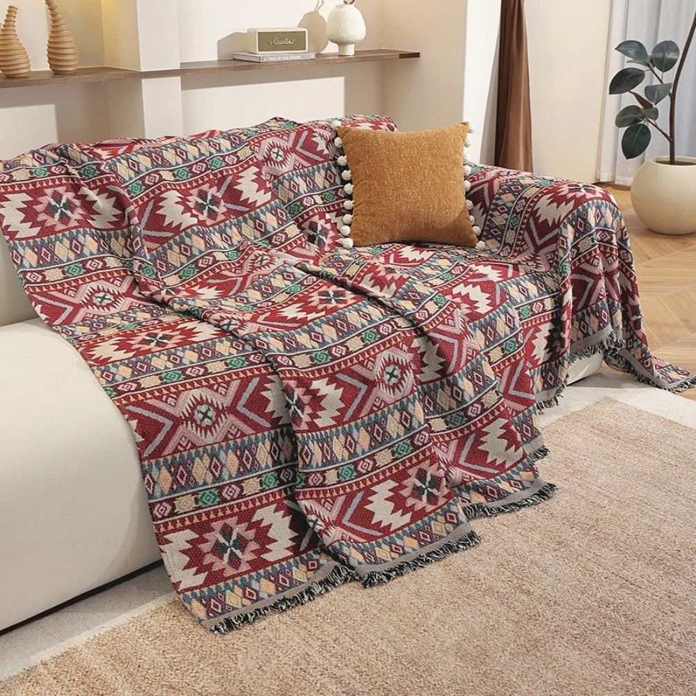 Pokrowiec na Sofę Zarela Boho Chenille