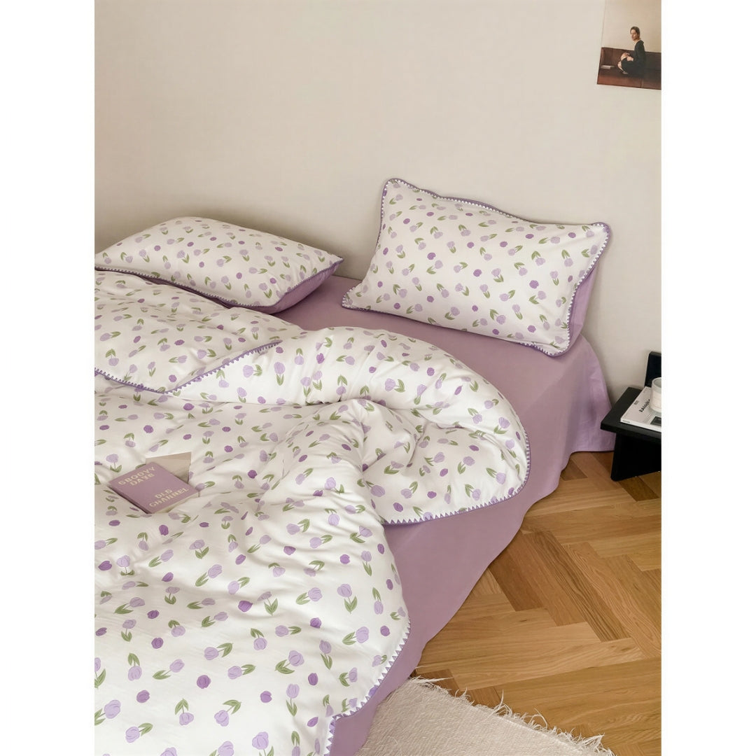 Zestaw pościeli Blossom &amp; Berry Dream 4szt. Pokrowiec na kołdrę w kwiaty