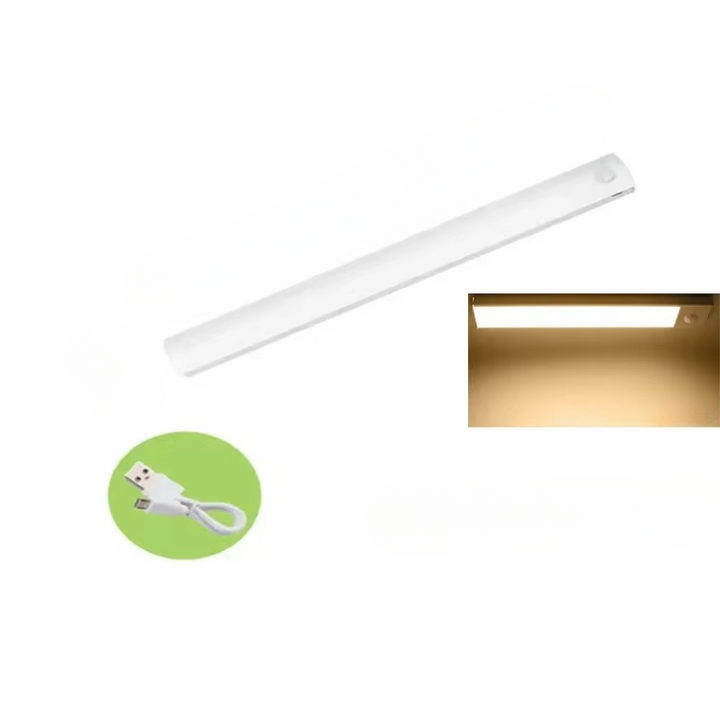 Inteligentna Lampa LED Nocna - Aktywacja Ruchem, Przyciemniana i Ładowalna