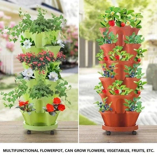 Ogród pionowy - PlantStack - Oszczędność miejsca - Zielone rozwiązanie