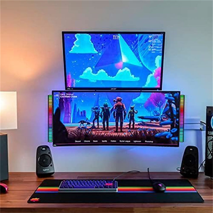 Bezprzewodowa Lampa RGB Sterowana Dźwiękiem