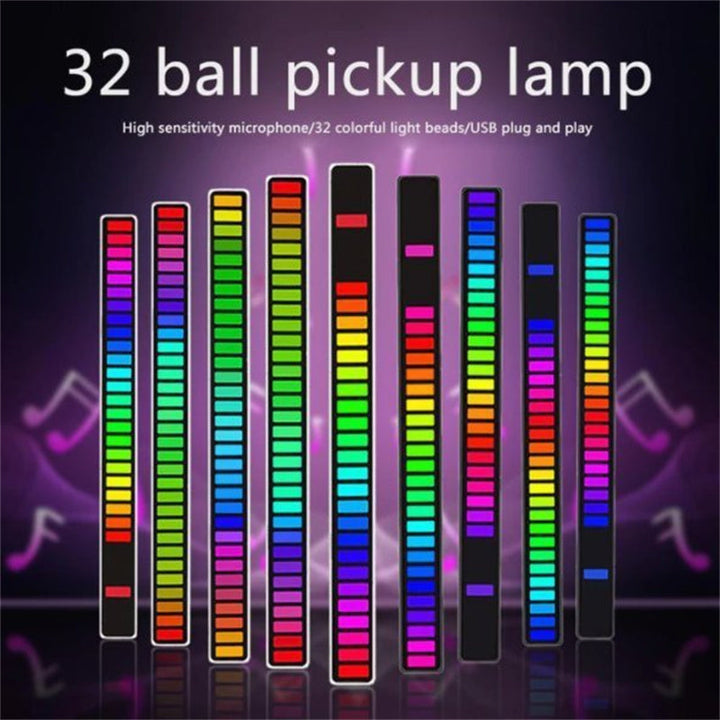 Bezprzewodowa Lampa RGB Sterowana Dźwiękiem