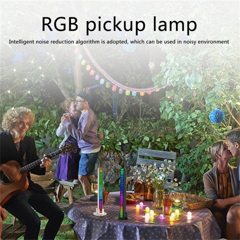 Bezprzewodowa Lampa RGB Sterowana Dźwiękiem