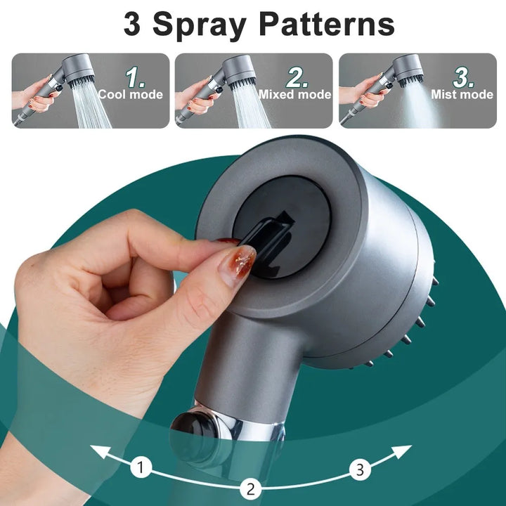 Słuchawka prysznicowa – PowerSpray – zwiększone ciśnienie – doświadczenie spa