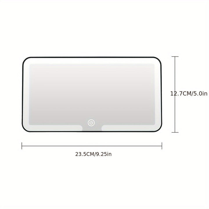 GlowMirror – Lusterko do makijażu z przyciemnieniem i ładowaniem USB