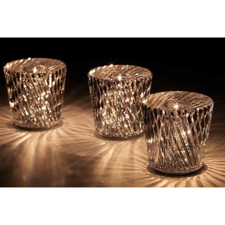 Lampa - Luksusowa Diamentowa Kryształowa Lampa LED Ładowalna