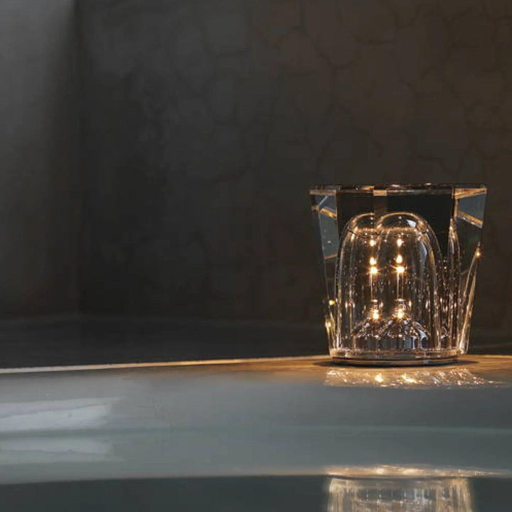 Lampa - Luksusowa Diamentowa Kryształowa Lampa LED Ładowalna