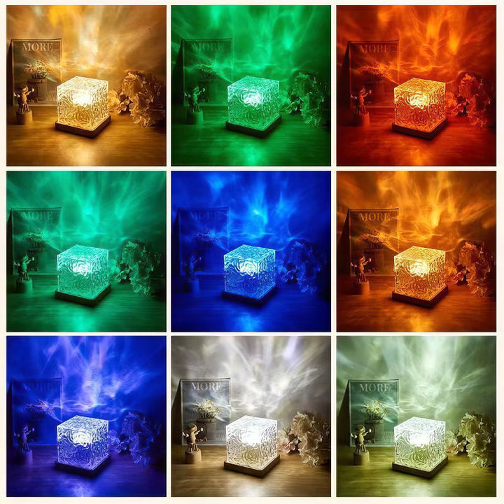 Aurora Kostka Nocna Lampa