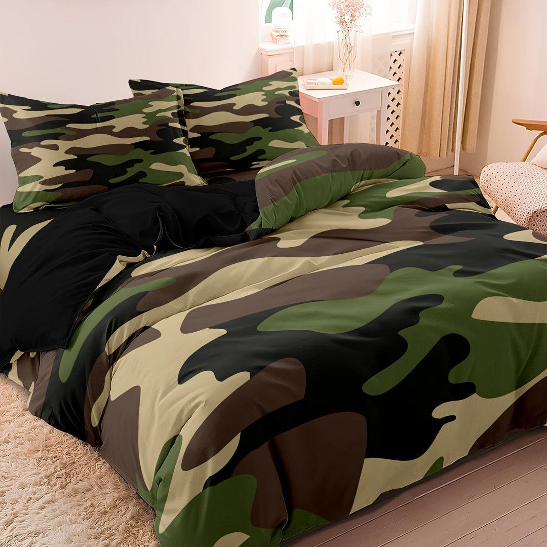 Camoflux - Elegancka Kolekcja Pościeli w Kamuflażu