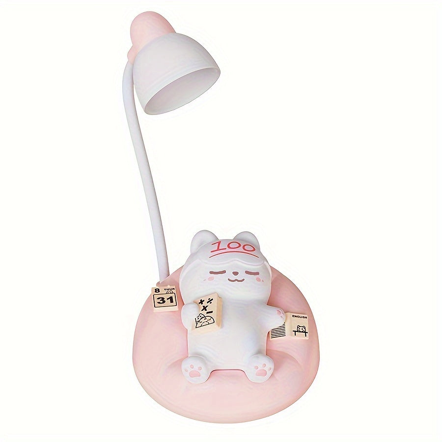 LumiKat Lampa - Urocza LED Lampa Nocna w Kształcie Kota