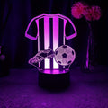 Lampa SportGlow - 3D LED Nocna Lampa dla Fanów Piłki Nożnej