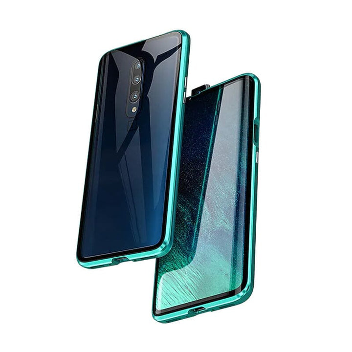 Samsung magnetyczny szklany etui podwójnie szklane