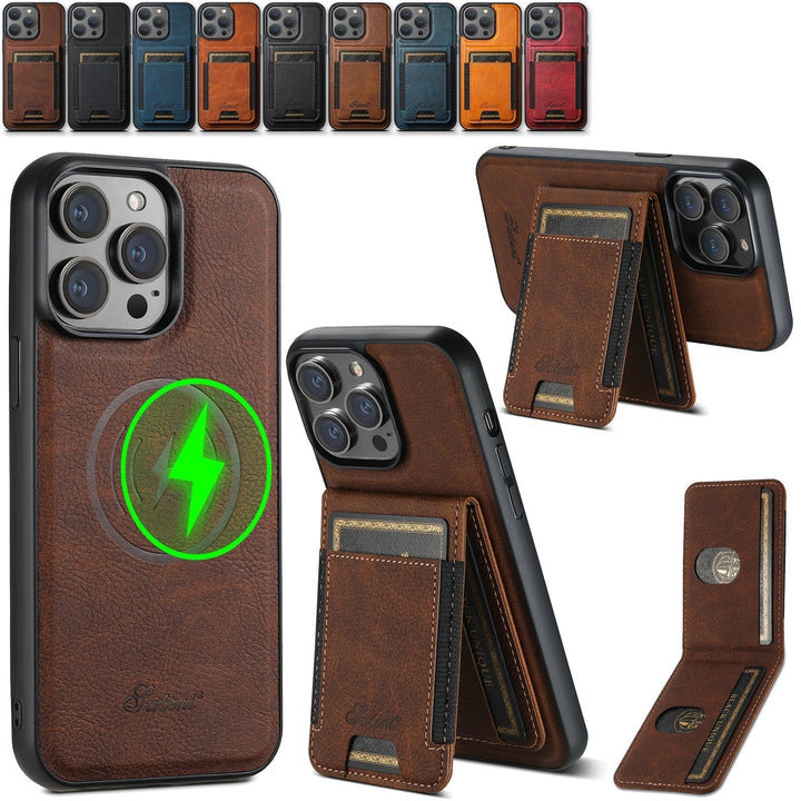 Etui LuxLeather - Eleganckie Etui Skórzane na Telefon z MagSafe