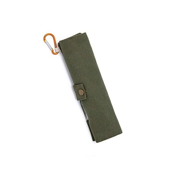 Zestaw Sztućców Bambusowych z Przenośnym Etui