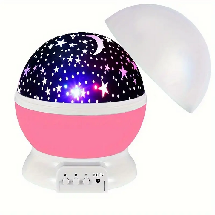 Lampa Nocna Projektor Gwiazd - Luna