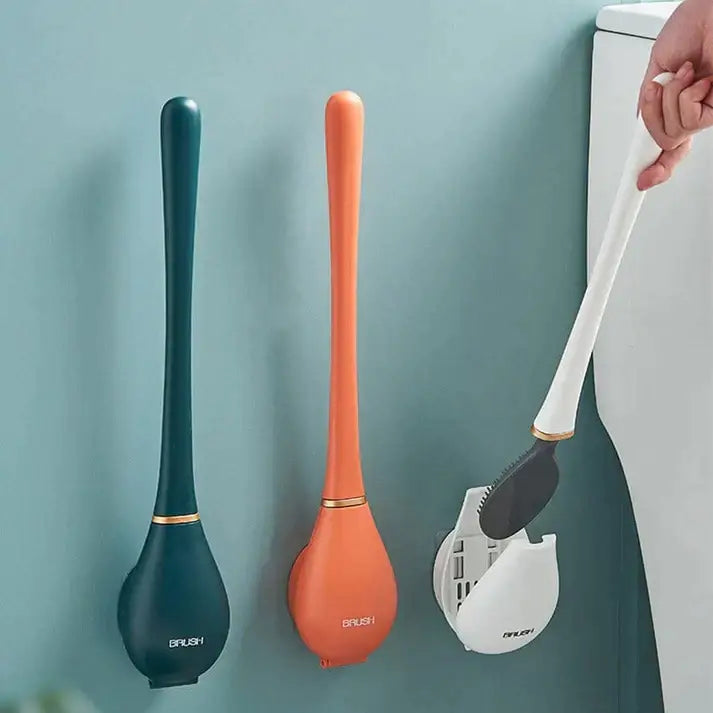 Elegancka i higieniczna szczotka do toalety z silikonu - SmartBrush