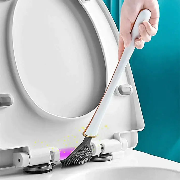 Elegancka i higieniczna szczotka do toalety z silikonu - SmartBrush